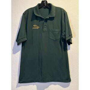 Jaguar Embroidered Polo Shirt Racing Green